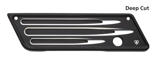 DC SDDLBG LATCH COVERS FLH/T14-UP BLACK