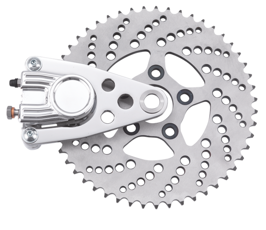 K-Tech Chopper sprocket brake kit polish