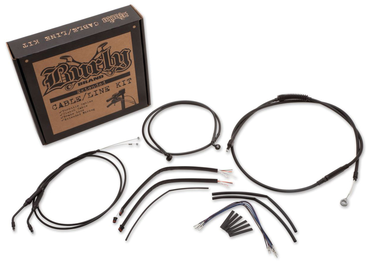 Cable kit black 14" bar XL07-13