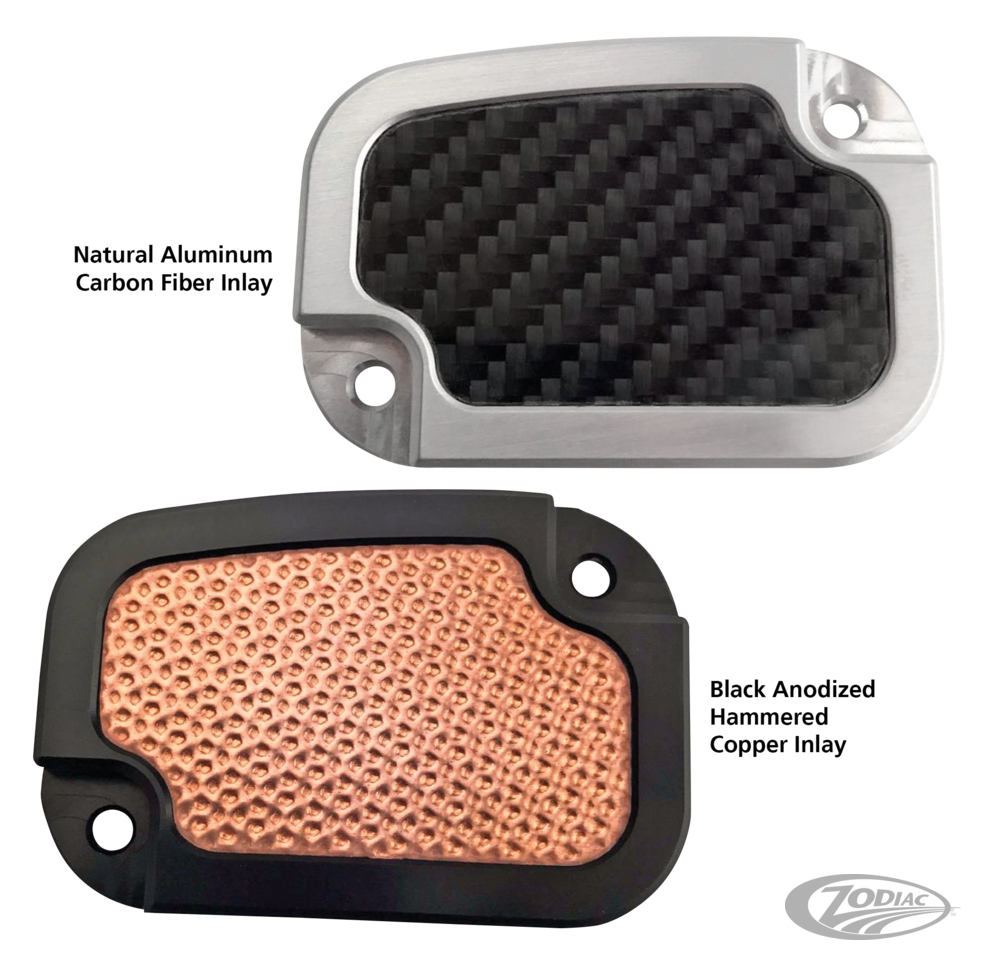 Master Cyl Cover XL04-17 Carbon/Black