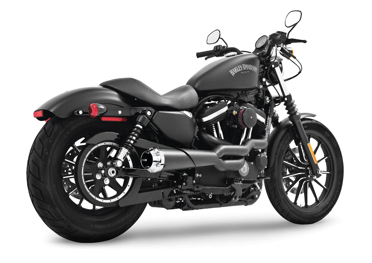 American outlaw 2-1 XL04-up black/chrome