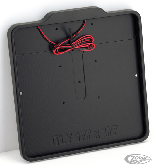 DMP License Frame IT Matt Black