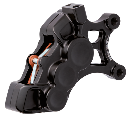 Black RHFR 6-piston caliper f/14" disc