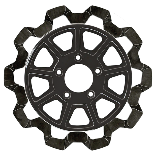 RR Bow-Tie 11.8"x7mm BL/BL 9-Spoke