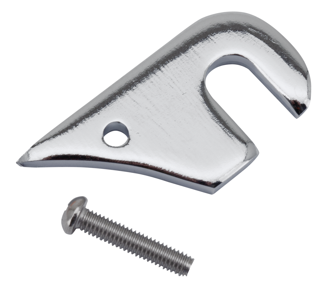 Choke Cable Bracket Chrome FL/FX90-17