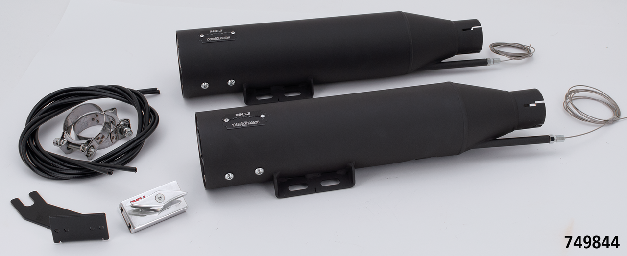 MCJ Royal Slip-Ons FLHC/FLDE21-Up Black