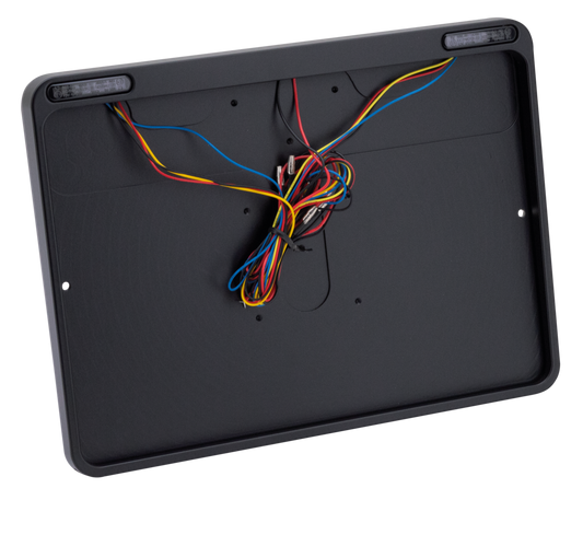 DMP 3-1 License Frame DK Matt Black