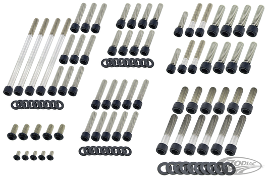 Eng. Bolt Kit Matt Blk ST07-17 FXD06-17