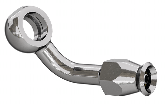 Brake line banjo 70degr. 10mm 3/8" STAIN