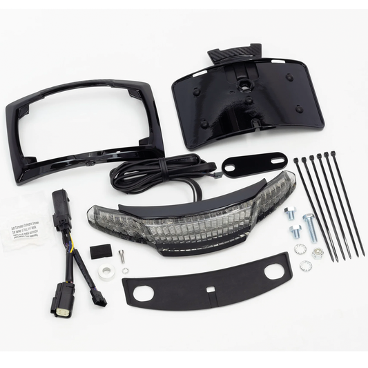 Blk Pl. Holder/Tail Smo/Red FLH/T14-Up