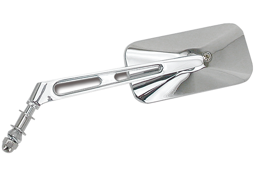 GZP Rectangular mirror solid stem L/H