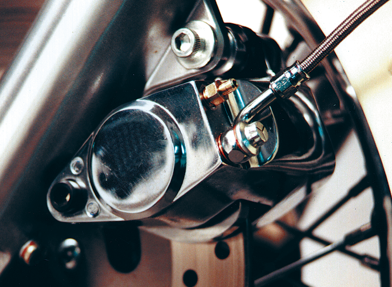 GZP Chrome dual front caliper kit 84-