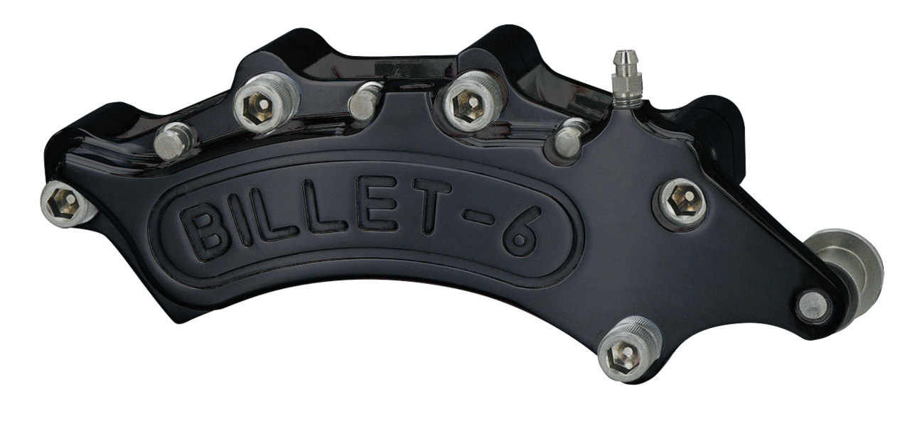 Billet 6 caliper FL(H) 76-83 Black