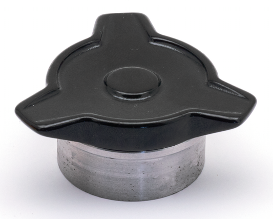 Cast Alu Spinner Gas/Oil Cap Kit Black