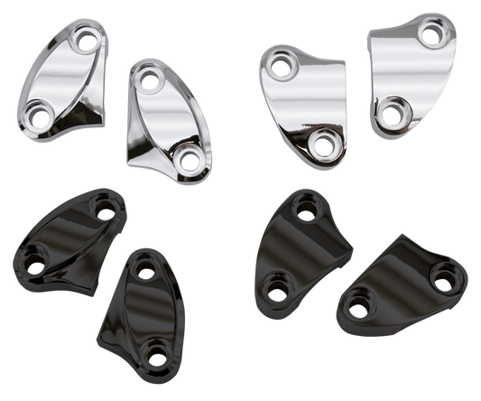 GZP Chrome grooved early style riser cla