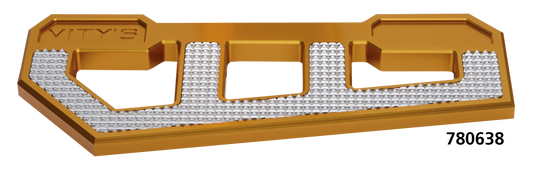 RACING FLOORBOARDS GOLD W/ DIAMOND ICE