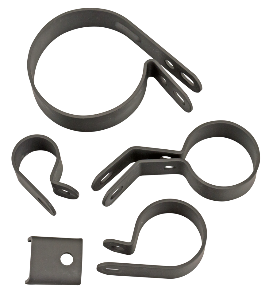 Blk Knucklehead BT41-47 exhaust clampkit