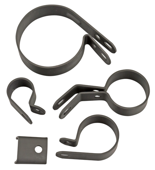 Blk Knucklehead BT41-47 exhaust clampkit