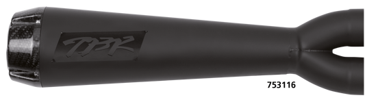 2Bros FXD91-05 2-1 BLK CF Race Exhaust