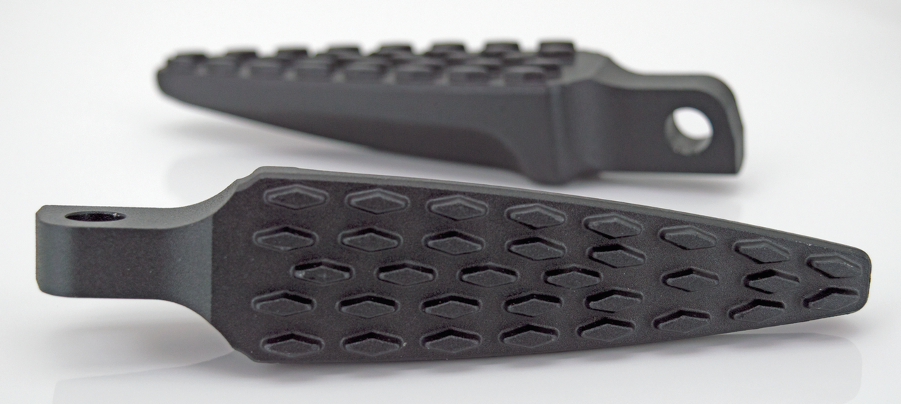 GZP Argyle straight footpegs matt Blk SP