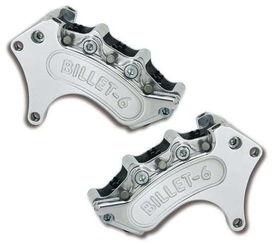 Billet 6 calipers 13" dual front 00-up