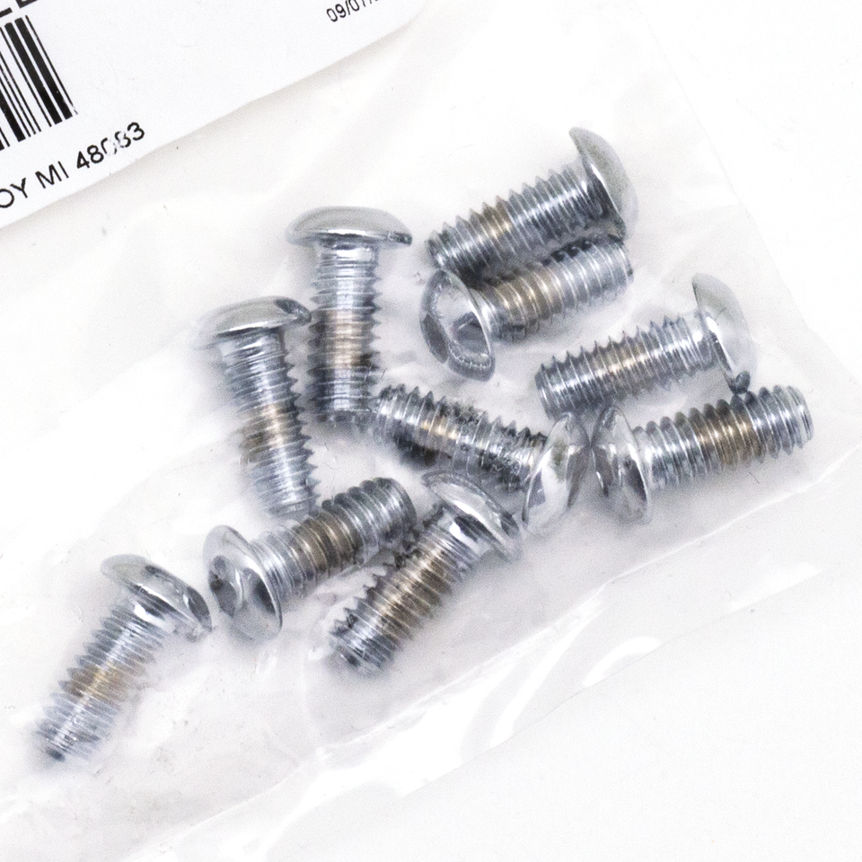 10pck Button head screws 1/4x20x5/8 UNC