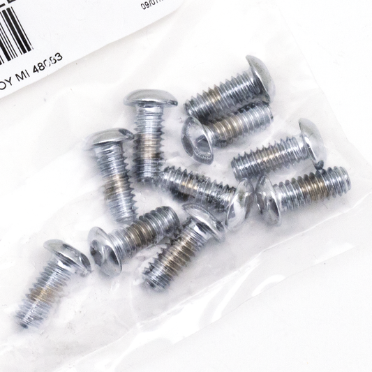 10pck Button head screws 1/4x20x5/8 UNC