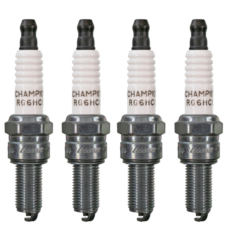 Set of 4 Champion Sparkplugs RG6HCC