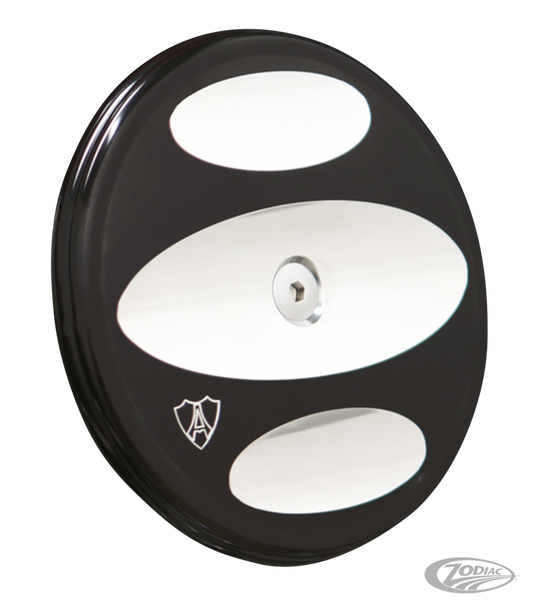 STG-I BILLET COVER, SCALLOPED BLACK