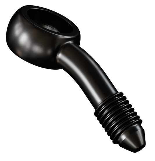 Black SS AN-3 banjo fitting 3/8" 20degr.