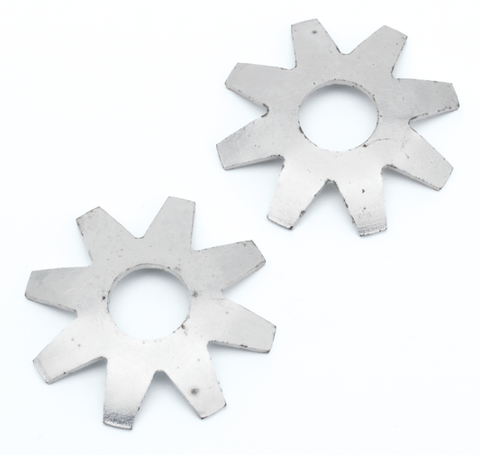 Washer, curved friction, set of 2