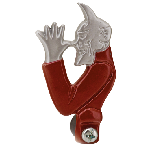 Devil license plate topper