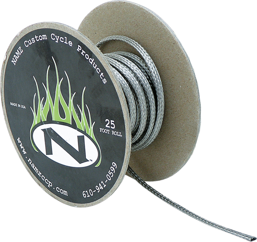 25ft roll Stainless Braiding