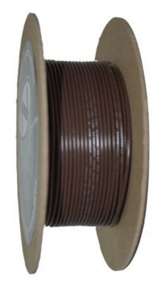 18-Gauge BROWN 100' Spool Primary Wire