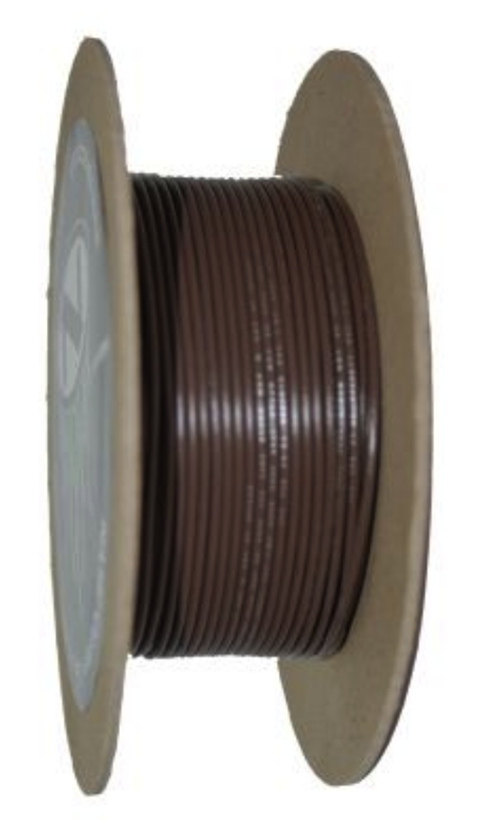 18-Gauge BROWN 100' Spool Primary Wire