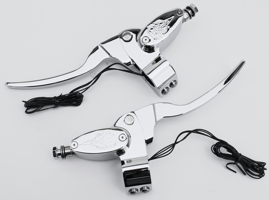 GZP Chrome Billet H/B Contr Hydr clutch