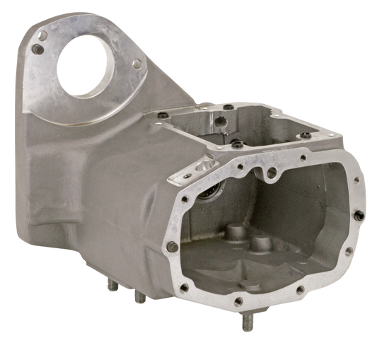 Softail Trans housing cast finish