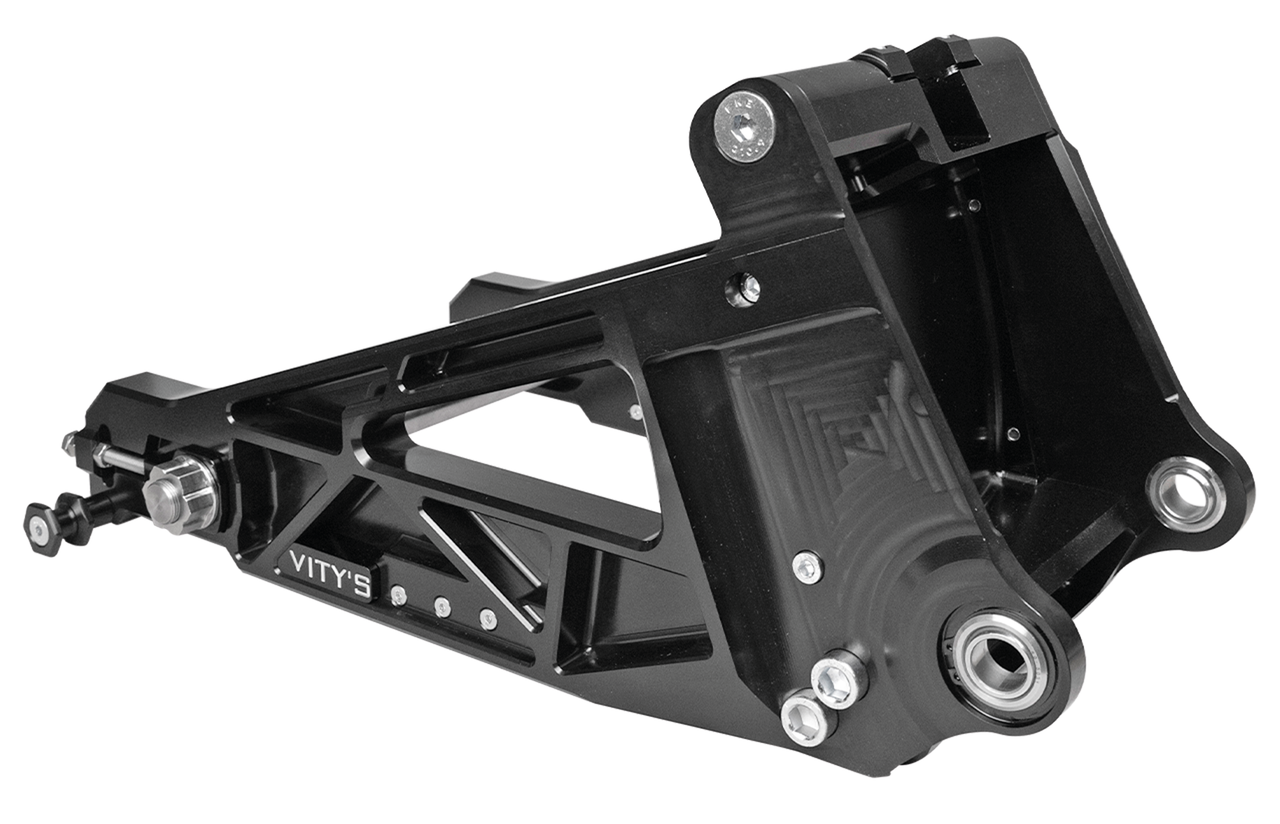 Vity's Billet Swingarm Black ST18-Up