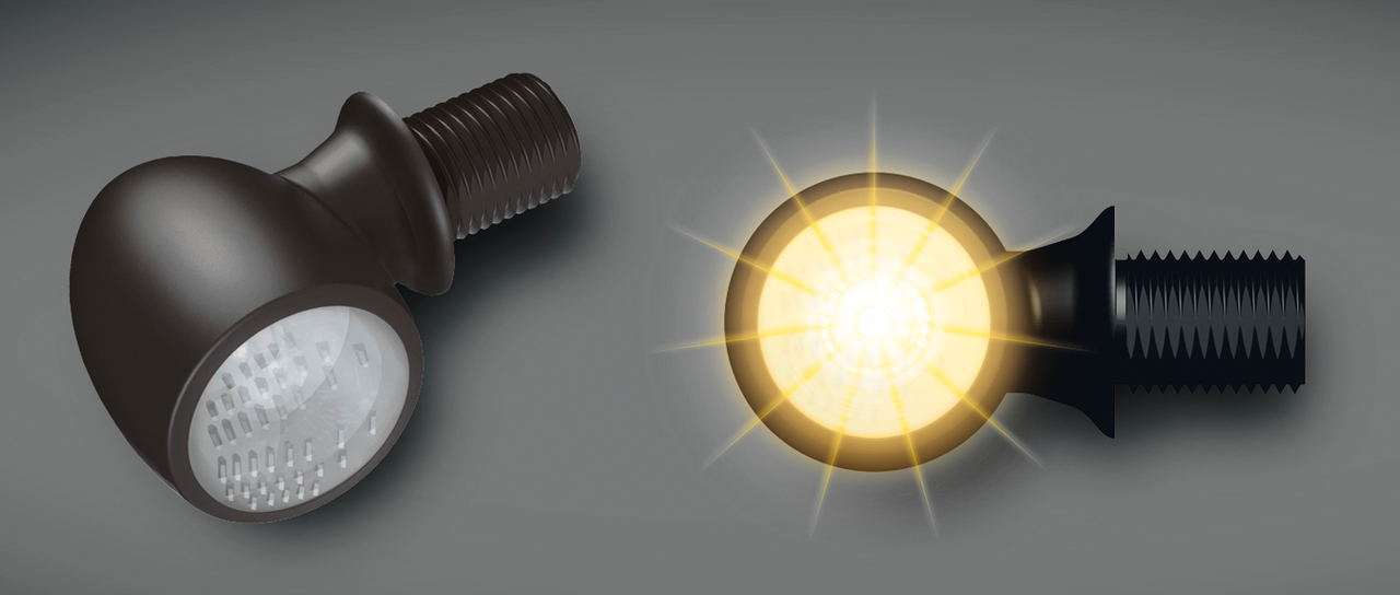 Kellermann Bullet Atto Blk LED turnsigna