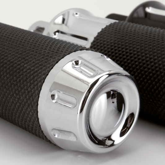 GZP Chrome Cobra foot peg set