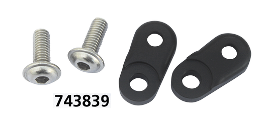 Atto universal C mounting plates black