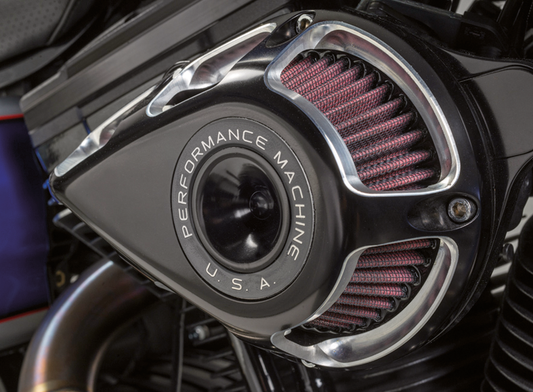 PM A/C Jet Blk CVO23-Up FLH/T24-Up