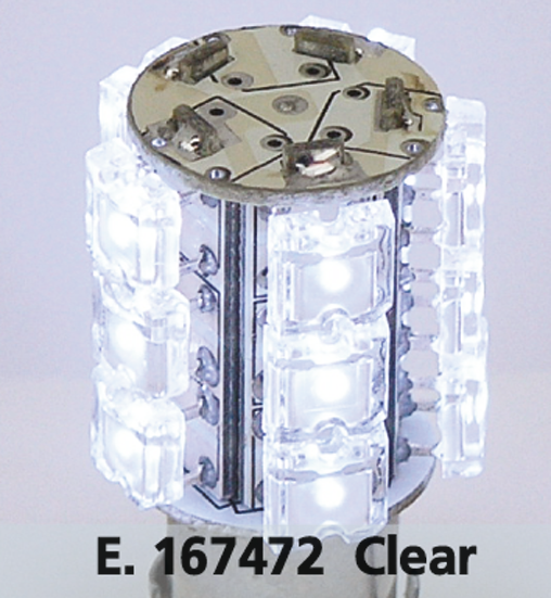 GZP 360 DEGREE 15 X LED BULB WHITE BA15S