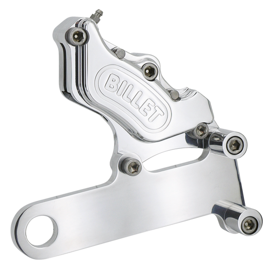 Billet 4 caliper+bracket set FLH/T 84-99