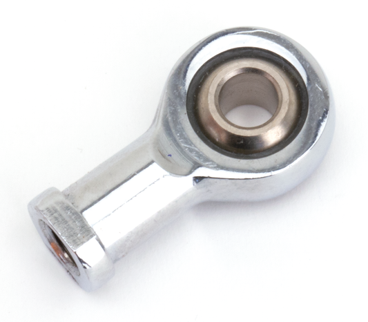 PM Ball rod end 1/4"eye, 1/4 UNF thread