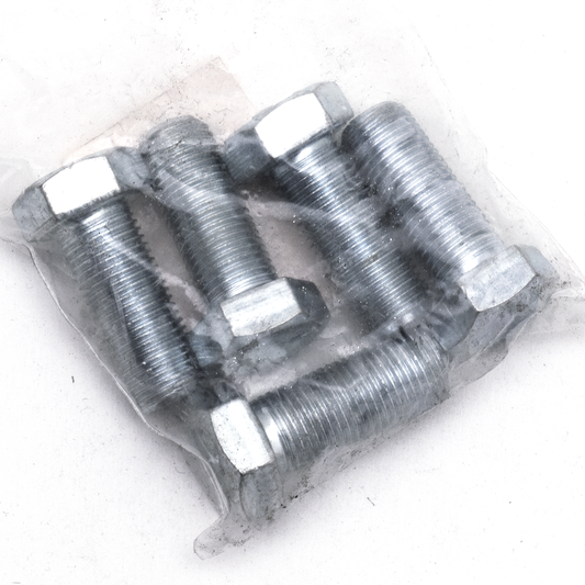 5pck hex bolt 1/2-20x1.25" UNF zinc
