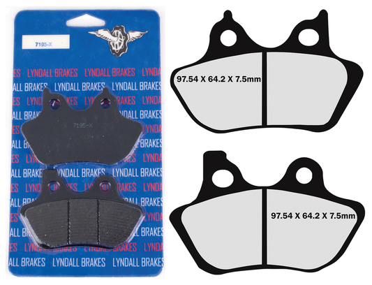 FR+RR Pads Xtreme HD00-07