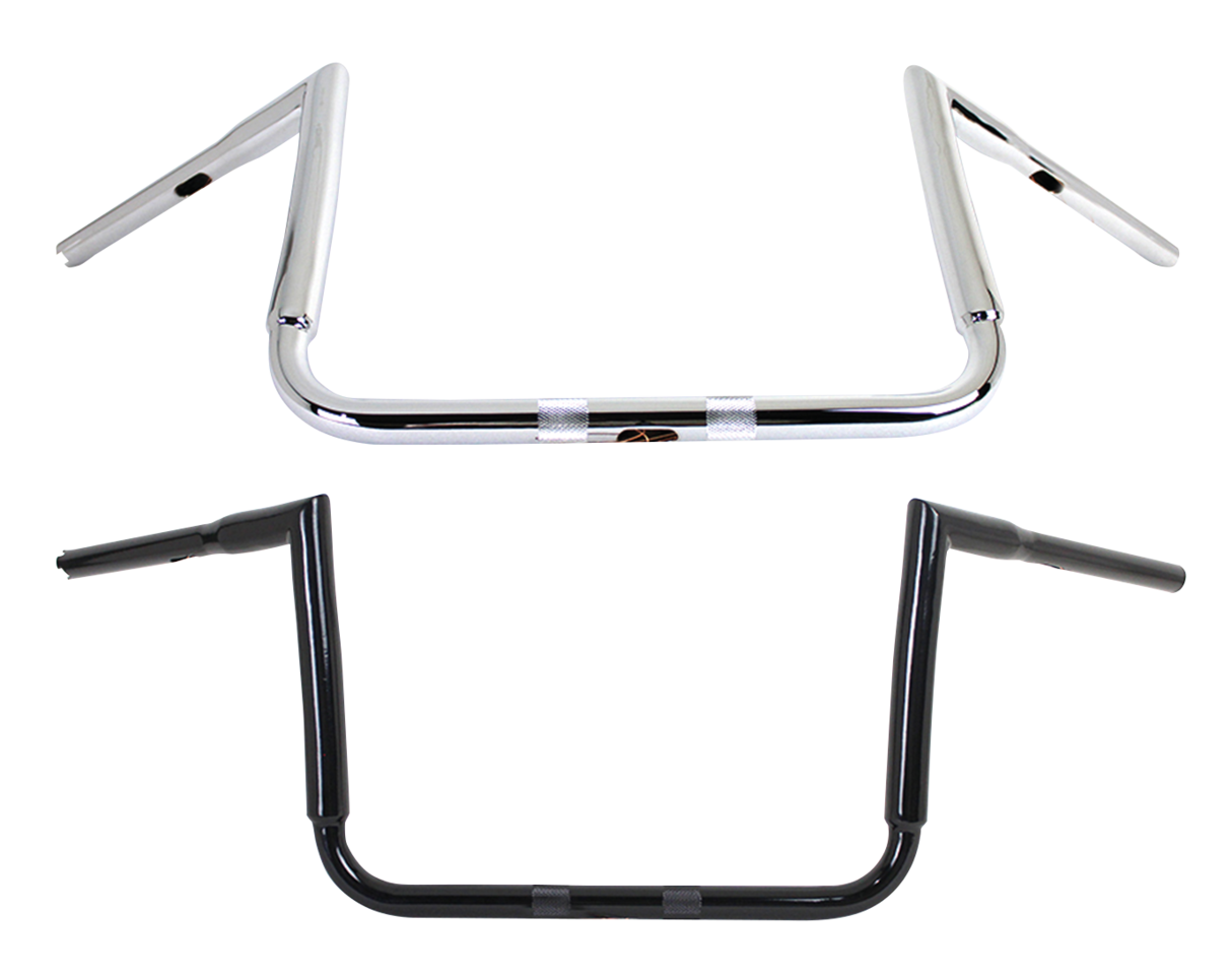 12" ChiZeled Bat Wing Bar 1.25" Chr TBW