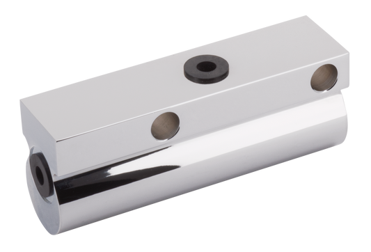 Chrome Remote master cylinder FLH/T86-91