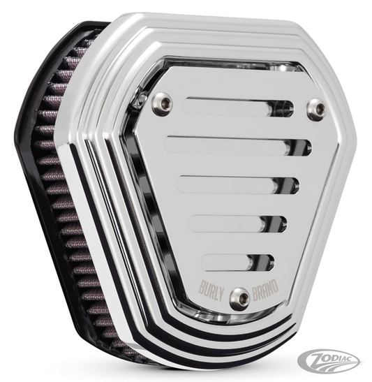 BURLY HEX AIR CLEANER BT93-17 Chr
